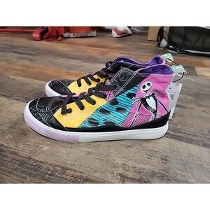 Disney The Nightmare Before Christmas Sneakers Womens High Top Shoes Size 11